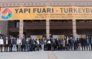 İMSİAD, 44. Yapı Fuarı’nı ziyaret etti