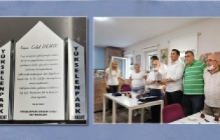 AKYÜKSELEN’E GURURLANDIRAN PLAKET