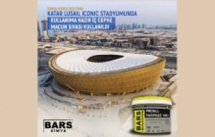 2022 Dünya Kupası’nın kaldırıldığı Lusaıl Iconıc Stadyumu’na Bars imzası