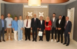 Kardeş şehir Gazimağusa’dan Nilüfer Belediyesi’ne ziyaret