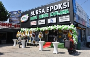 Bursa, zemin kaplamada ‘Epoksi’ dayanıklılığı ile tanışacak