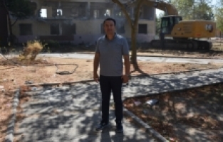 Akyükselen İnşaat, yeni proje için yıkıma başladı