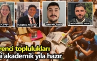 Öğrenci toplulukları yeni akademik yıla hazır