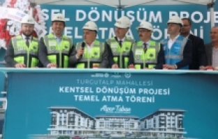 Turgutalp kentsel dönüşümün temeli atıldı