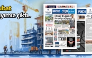 Konut ve Yapı Şubat sayısı çıktı..