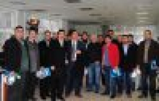 İnşaat 16' dan Bursa Çimento' ya teknik gezi