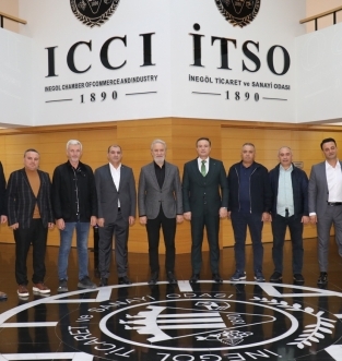 İMSİFED heyeti İnegöl’de temaslarda bulundu