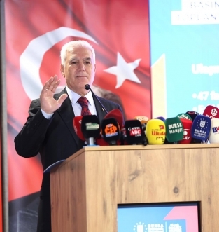 Başkan Bozbey, Bursa'nın ulaşım haritasını açıkladı