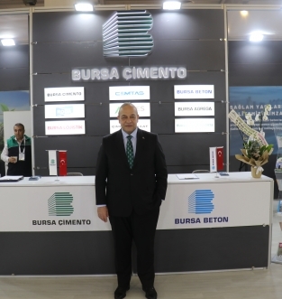 Bursa Çimento fuarda yerini aldı