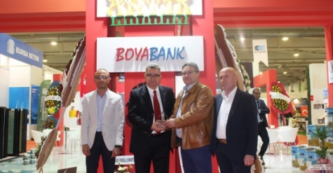 İMSİAD, fuarda stant açan üyelerini ziyaret etti