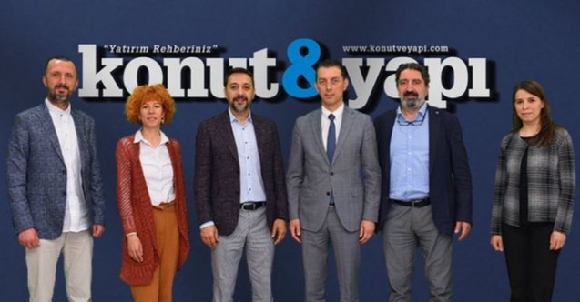BURTİMDER yönetimi, Konut Yapı Gazetesini ziyaret etti