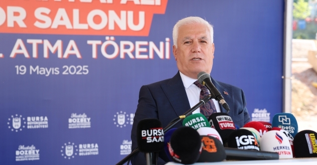 Atatürk Spor Salonunun temeli törenle atıldı