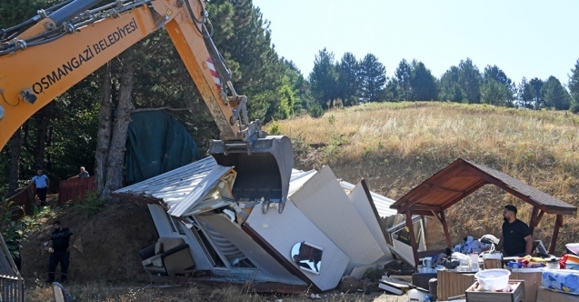 Osmangazi’de kaçak yapılara geçit yok