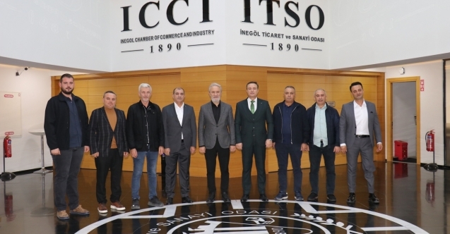 İMSİFED heyeti İnegöl’de temaslarda bulundu
