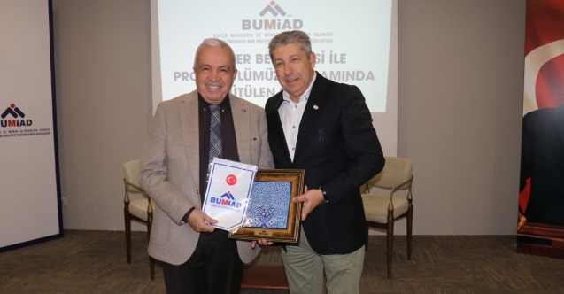 Başkan Özdemir BUMİAD’da Nilüfer’i anlattı