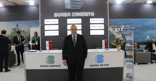 Bursa Çimento fuarda yerini aldı