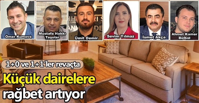 Küçük dairelere rağbet artıyor