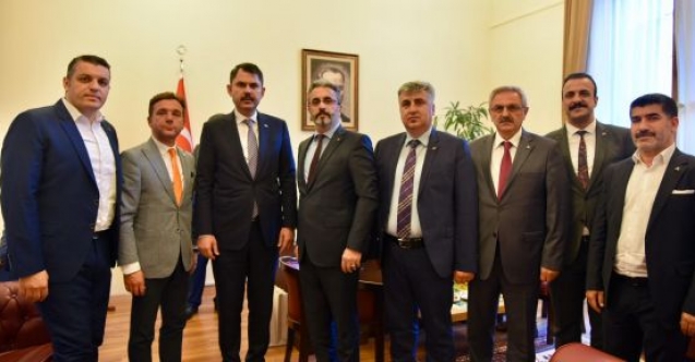 İMSİAD#039;dan Bakan Kurum#039;a ziyaret